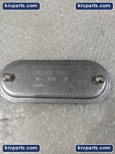 Eaton Condulet Form 7 Obround Cover – actual item, photo 3 of 5