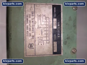 Ohio Semitronics CTA101 Amplifier – actual item, photo 2 of 4