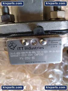 ITT 75-F-428-X20-P1 Dual Valve – actual item, photo 3 of 4