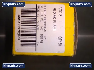 Bussmann AGC-3 Fuse – actual item, photo 2 of 3