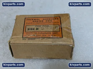 Cutler-Hammer 9104 H3370A Heater Coil Element Starter – actual item, photo 2 of 4