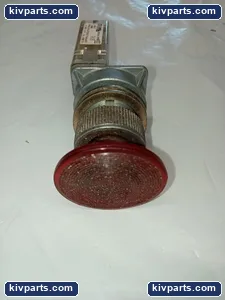 Square D 9001LA1 Red Mushroom Push Button – actual item, photo 3 of 4