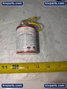 Turbo® 200 Mini Motor Run Capacitor 2.5/5.0/5.0mfd 370/440 VAC – actual item, photo 3 of 5