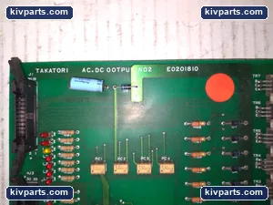 Takatori E0201810 No.2 Board PCB Circuit Card – actual item, photo 2 of 4