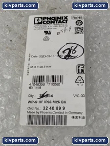 Phoenix Contact 3240899 WP-G HF IP66 M25 BK Cable – actual item, photo 2 of 5