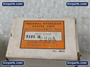 Cutler-Hammer 9586H220A Thermal Overload Heater Coil – actual item, photo 2 of 4