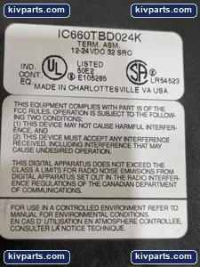 GE Fanuc IC660TBD024K Genius I/O Terminal – actual item, photo 2 of 6