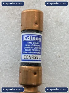 Edison ECNR25 Class RK5 Fuse – actual item, photo 4 of 5