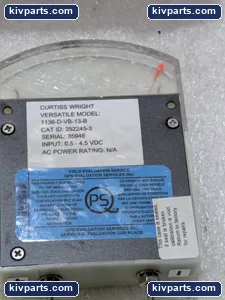 Curtiss Wright 252245-3 Versatile Panel Indicator – actual item, photo 5 of 8