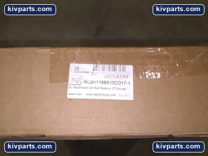 IXIA RCB1118BK15CD17-1 Depth Rackmount DIN Rail Panel – actual item, photo 2 of 3