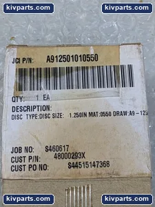 JCI A912501010550 – actual item, photo 3 of 4