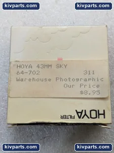64-702 Hoya SKY Lense Filter – actual item, photo 2 of 6