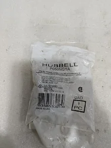 Hubbell P050NGYA Liquid Tight Fitting