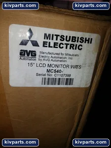 Mitsubishi MC540 Touchscreen Industrial Display – actual item, photo 3 of 4