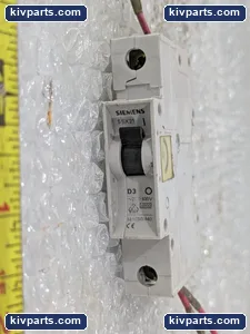 Siemens 5SX21 D3 Miniature Circuit Breaker – actual item, photo 3 of 4