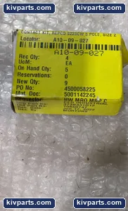 Westinghouse 9223CVVX Repco Size 2 Replacement Contact – actual item, photo 3 of 4