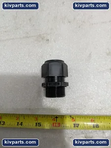 Heyco M3454 PG-21 Black Liquid Tight Cord – actual item, photo 3 of 6