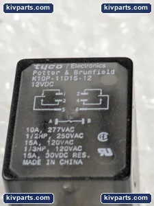 Potter & Brumfield K10P-11D15-12 Tyco Electronic – actual item, photo 4 of 6