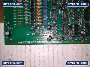 Takatori E0202083B Control Board PCB Circuit Card – actual item, photo 2 of 4