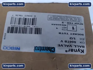 Nibco S66TB Kynar Chemtrol Ball Valve – actual item, photo 3 of 5