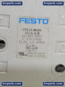 Festo CPE24-M1H-3GLS-3/8 163169 X602 Solenoid Valve – actual item, photo 2 of 4