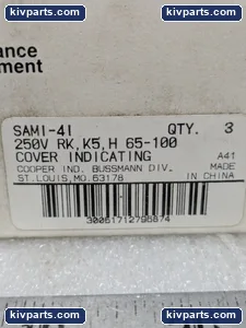 Bussmann SAMI-4I Fuse Cover – actual item, photo 3 of 11