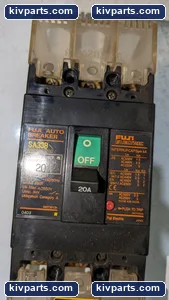 Fuji Electric SA33B Molded Case Circuit Breaker – actual item, photo 3 of 4