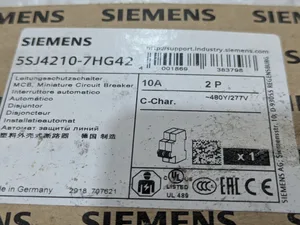 Siemens 5SJ4210-7HG42 Miniature Circuit Breaker
