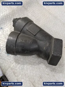 2in Cast Iron Y-Strainer Class 250 CI Female Threaded Pipe Line Strainer HVAC – actual item, photo 4 of 5