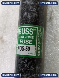Bussmann NOS-50 One-Time Fuse – actual item, photo 8 of 11