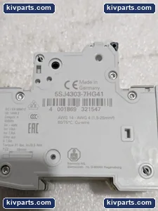 Siemens 5SJ4303-7HG41 Miniature Circuit Breaker – actual item, photo 6 of 8