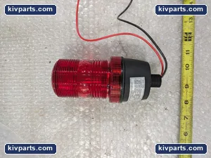 Grainger 2ERP1 Red Strobe Warning Light Beacon – actual item, photo 3 of 6