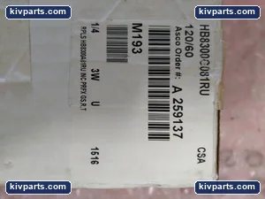 ASCO HB8300G081RU Red Hat Solenoid Valve – actual item, photo 3 of 4
