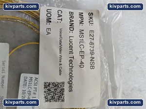 Lucent MS1LC-EP-40 Fiber Optic Patch Cord – actual item, photo 4 of 6