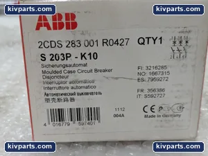 ABB S203P-K10 Miniature Circuit Breaker – actual item, photo 2 of 4
