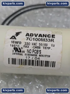 Advance 7C100M33R HID Ballast Capacitor – actual item, photo 4 of 6
