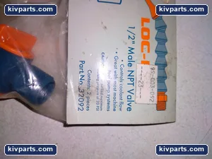 32092 LOC Male NPT Valve – actual item, photo 2 of 4