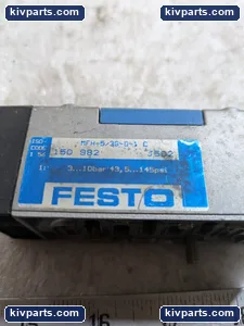 Festo MFH-5/3G-D-1-C 150982 Solenoid Valve – actual item, photo 11 of 12