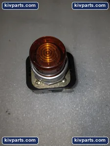 Allen-Bradley PA16 ORANGE Illuminated Switch – actual item, photo 2 of 3