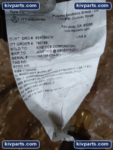 ITT 1-316L-RA20MAX Pure-Flo Diaphragm Valve – actual item, photo 5 of 6