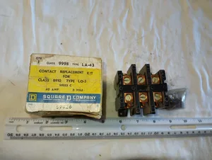 Square D LA-43 Class 9998 Contact