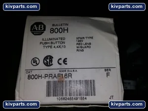 Allen-Bradley 800H-PRAF16R Illuminated Push Button – actual item, photo 2 of 5