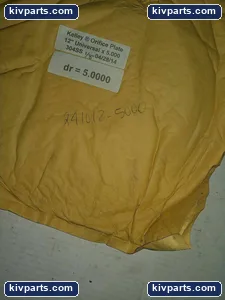 Kelley Orifice Plate – actual item, photo 2 of 2