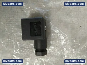 Festo MSD6 Solenoid Valve Connector Plug – actual item, photo 6 of 6
