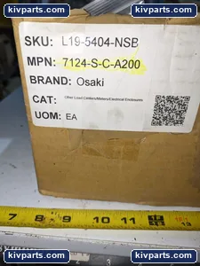 OQ91HT Osaki Water Meters Meter – actual item, photo 2 of 3