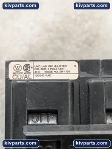 Cutler-Hammer QPHW2060 Miniature Circuit Breaker – actual item, photo 7 of 12