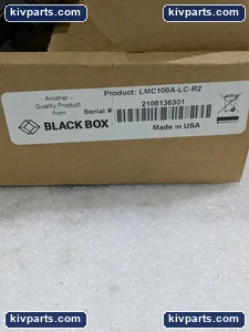 Black Box LMC100A-LC-R2 FlexPoint Media Converter – actual item, photo 10 of 11