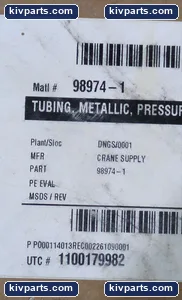 S14-1 Wolverine Tube – actual item, photo 3 of 3