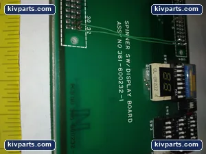 Spinner 308-600232-1 SW/ Display Board PCB – actual item, photo 2 of 5