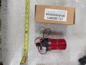 Grainger 2ERP1 Red Strobe Warning Light Beacon